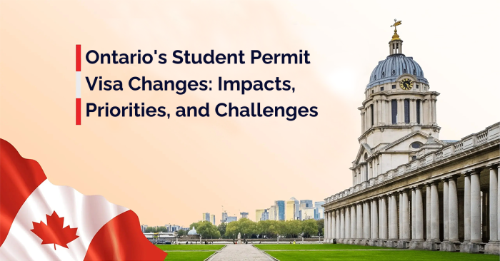 Ontario’s Student Permit Visa Changes Impacts, Priorities, and Challenges